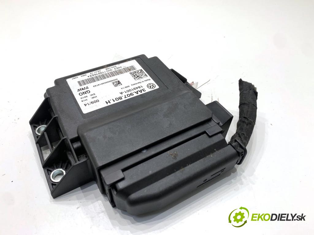 VW PASSAT B7 Kombi 2014 103 kW 2.0 TDI 1968 Modul brzdy ručnej brzdy 3AA907801H