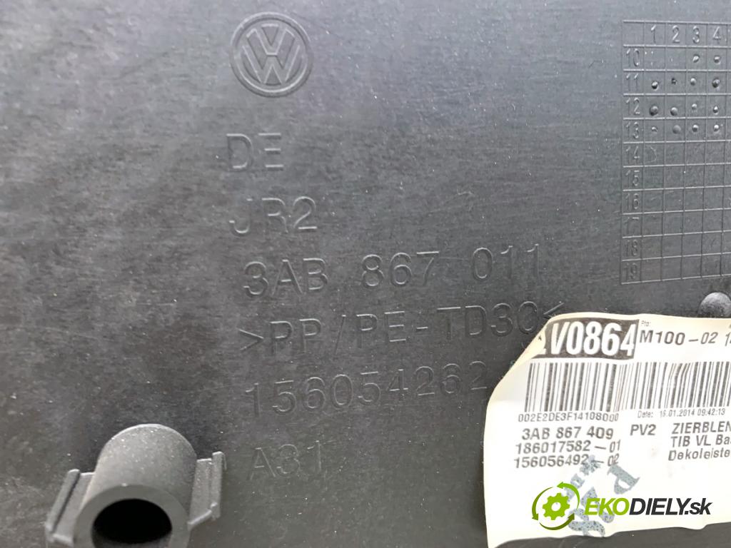 VW PASSAT B7 Kombi 2014 103 kW 2.0 TDI 1968 ča dveře levý přední část