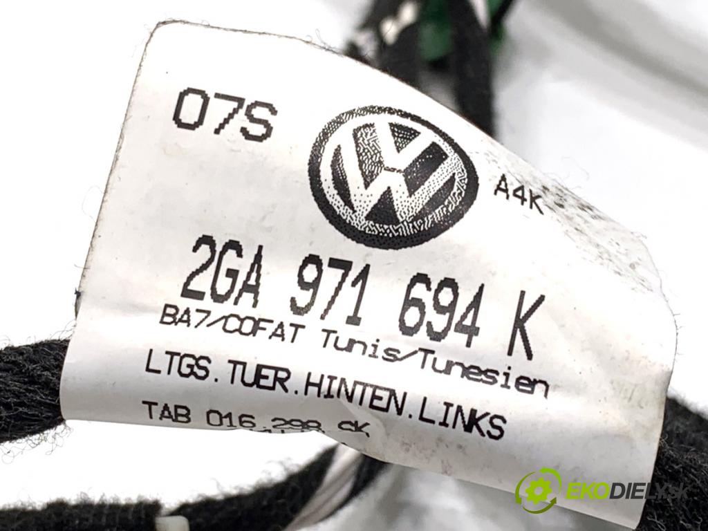 VW T-ROC SUV 2023 110 kW 1.5 TSI 1495 Káblovačka Dvere zad pravy 2GA971694K