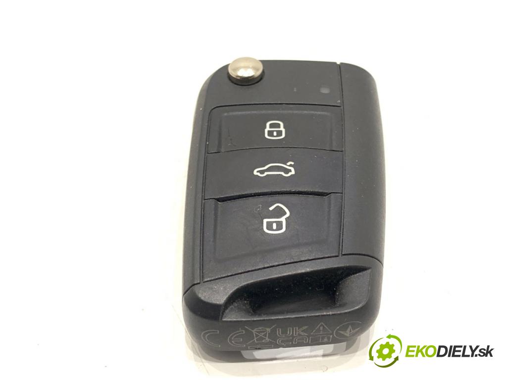 VW T-ROC SUV 2023 110 kW 1.5 TSI 1495 klíč 5G6959752DT
