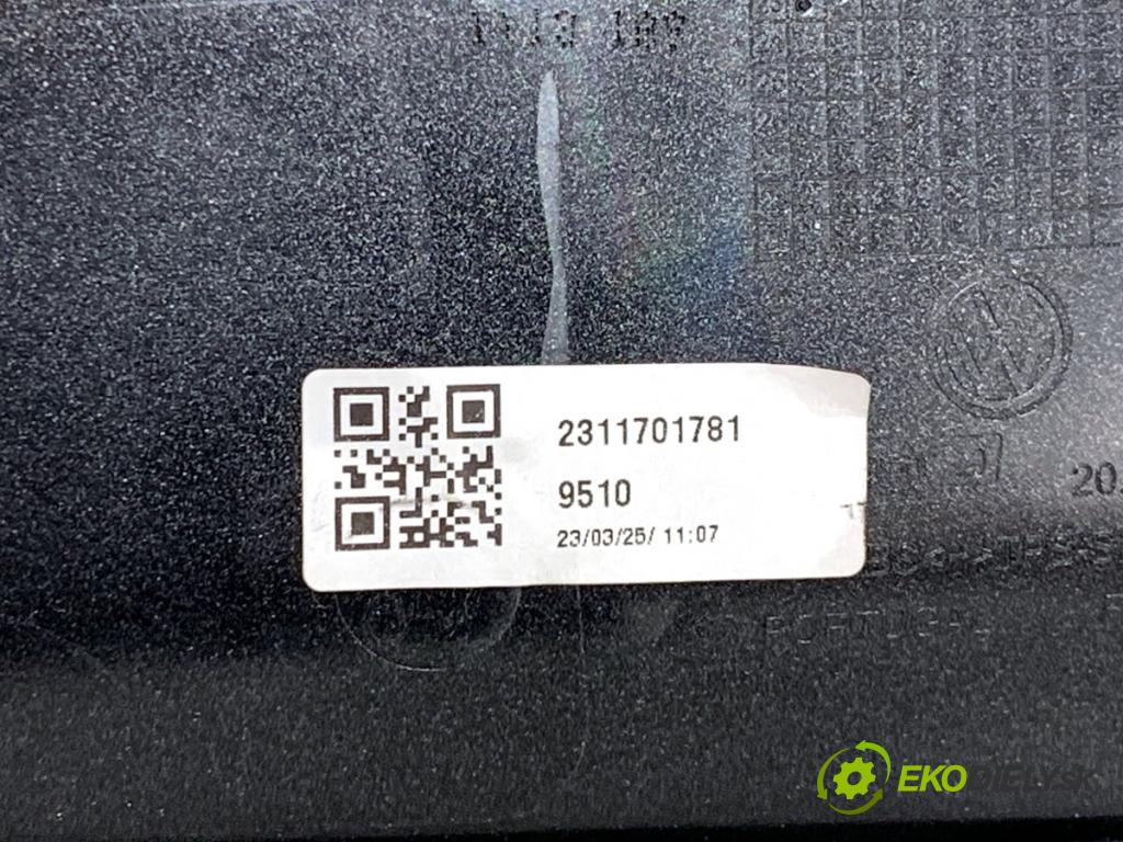 VW T-ROC SUV 2023 110 kW 1.5 TSI 1495 lišty kryt 2GA858036A 2GA863099B (Lišta)