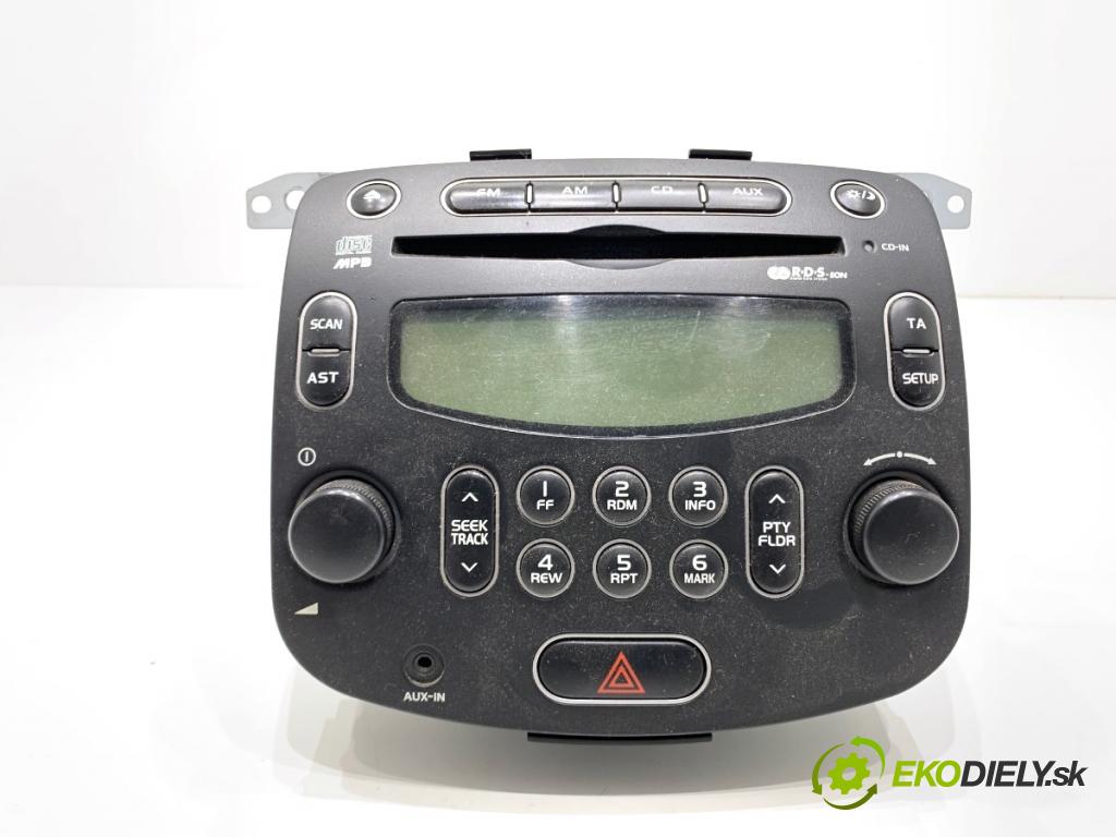 HYUNDAI i10 liftback 2009 49 kW 1.1 1086 RADIO 96100-0X2304X (Audio zařízení)