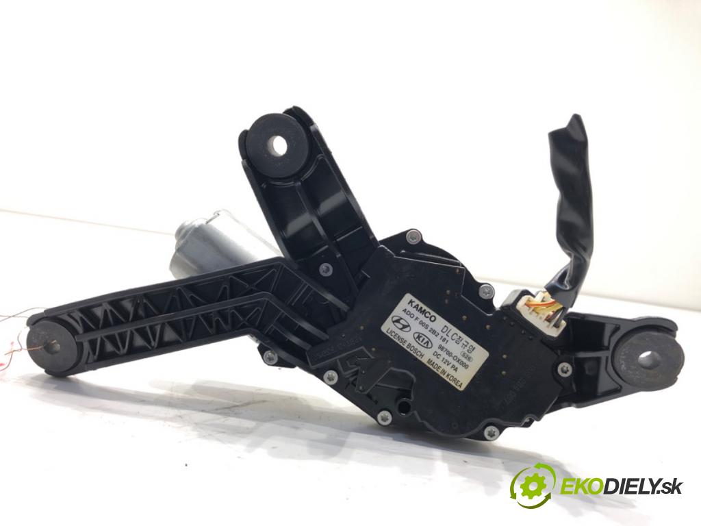 HYUNDAI i10 liftback 2009 49 kW 1.1 1086 motor stěračů zadní část 98700-0X000