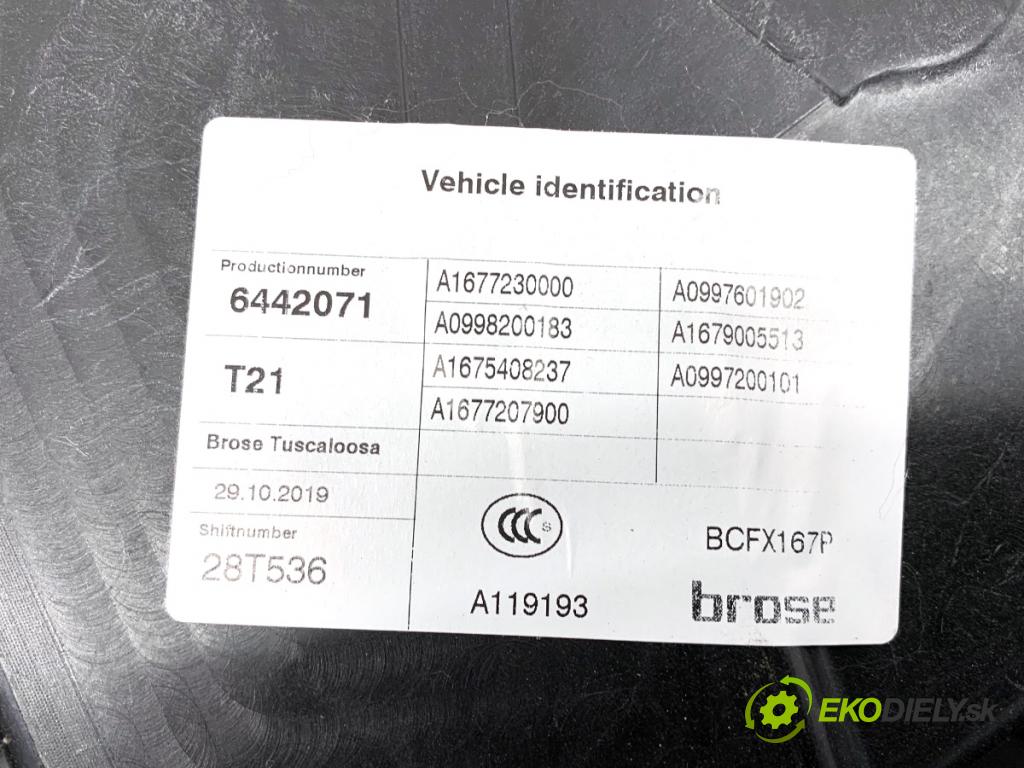 MERCEDES-BENZ GLE SUV 2020 270 kW GLE 450 EQ Boost 4-matic (167.157) 2498 mechanismus okna levý přední část A0009065806