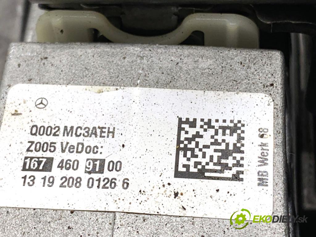 MERCEDES-BENZ GLE SUV 2020 270 kW GLE 450 EQ Boost 4-matic (167.157) 2498 Hriadeľ, tyč volantu A1674621500 (Tyč riadenia (volantu))