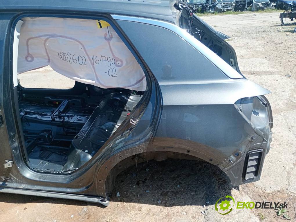VW T-ROC SUV 2023 110 kW 1.5 TSI 1495 KAROSERIA ČTVRŤÁK blatník práh střecha PODŁUŻNICA