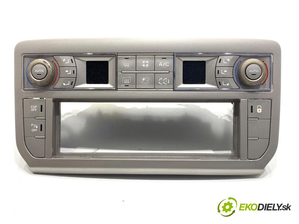CITROEN C5 III sedan 2009 103 kW 2.0 HDi 140 1997 Panel ovládania kúrenia 96829415 (Prepínacie páčky pod volantom)