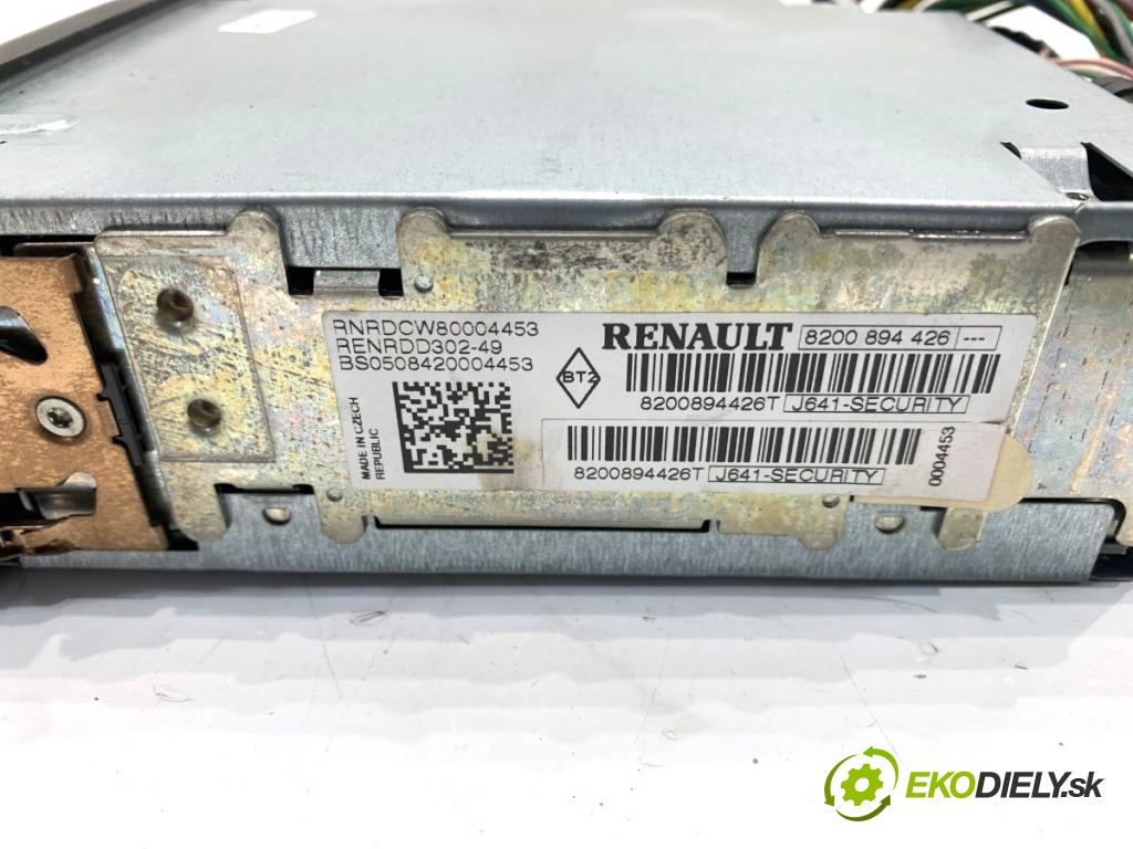 RENAULT TWINGO II liftback 2008 98 kW 1.6 RS (CN0N, CN0R, CN0S) 1598 RADIO 8200894426 (Audio zariadenie)