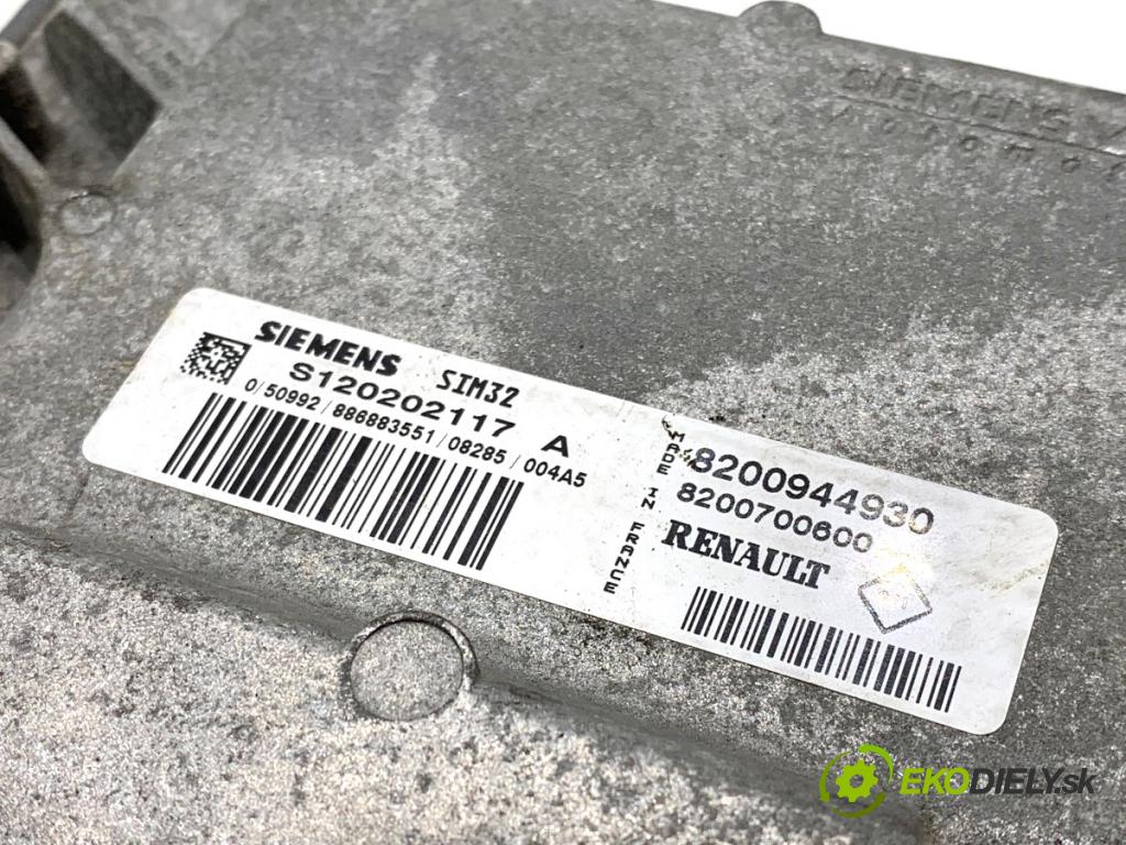 RENAULT TWINGO II liftback 2008 98 kW 1.6 RS (CN0N, CN0R, CN0S) 1598 riadiaca jednotka Motor 8200944930 (Riadiaca jednotka)