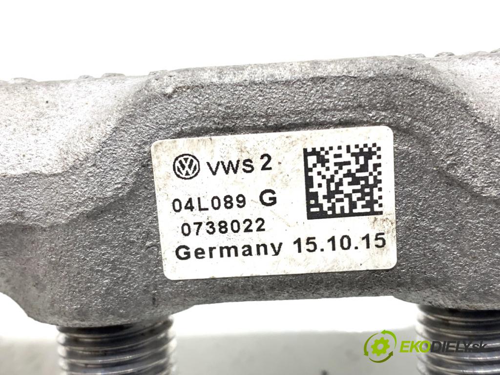 AUDI A5 8T coupe 2016 140 kW 2.0 TDI quattro 1968 lišta vstřikovací REGULÁTOR: tlaku paliva 04L089G