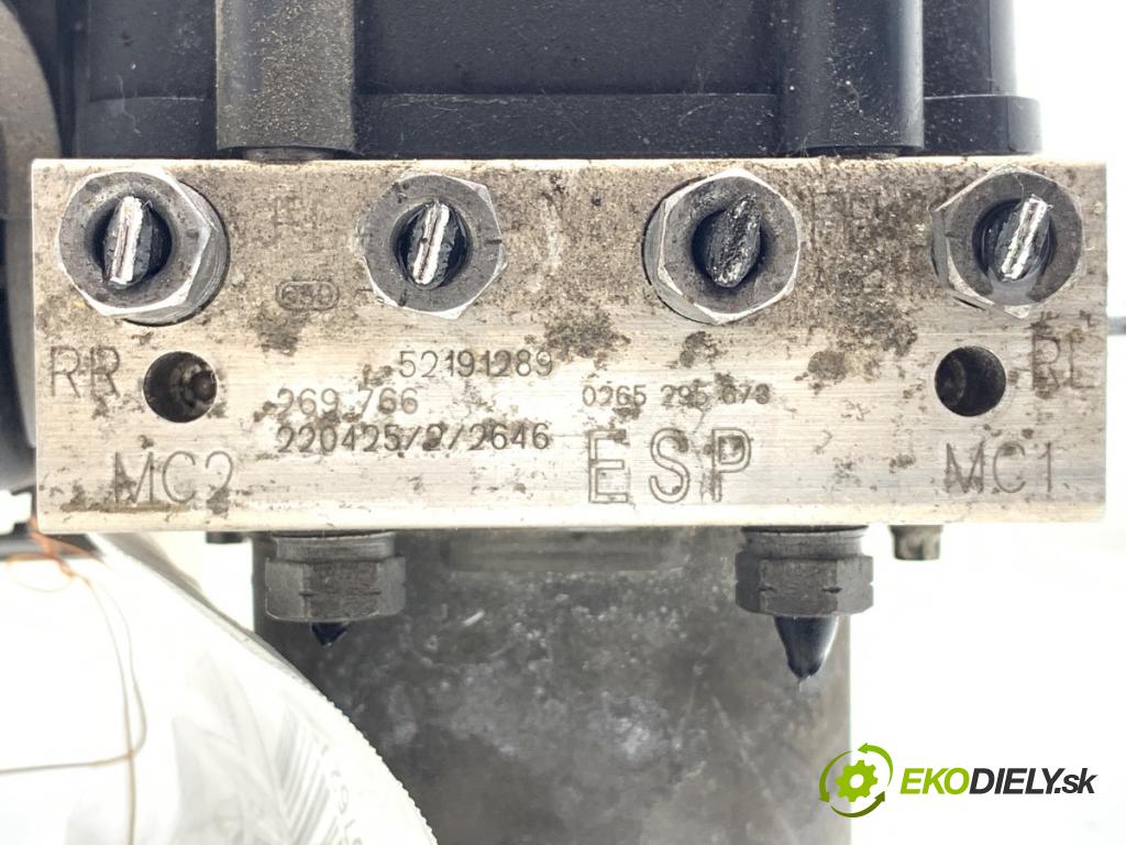 OPEL MOVANO C Platforma / podwozie 2022 103 kW 2.2 D 2179 pumpa ABS 52191289 (Pumpa ABS)