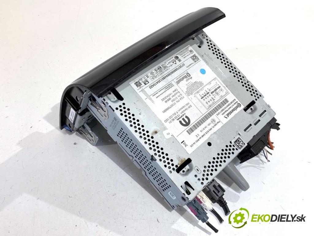 OPEL MOVANO C Platforma / podwozie 2022 103 kW 2.2 D 2179 RADIO 07357588680 (Audio zariadenie)