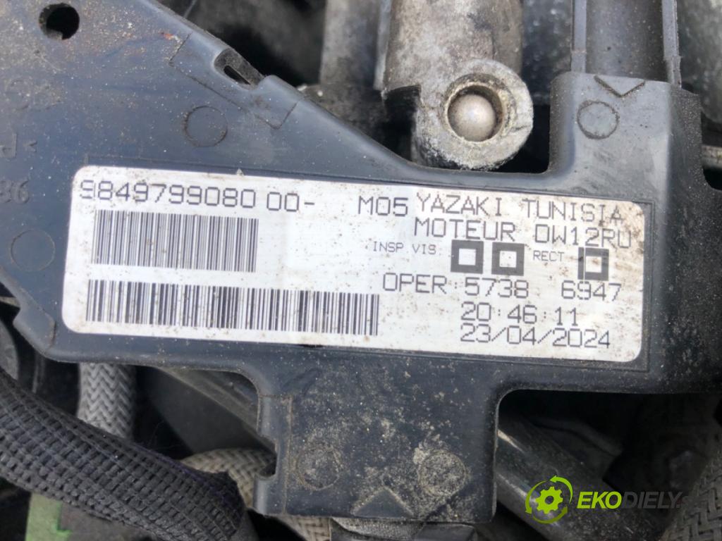OPEL MOVANO C Platforma / podwozie 2022 103 kW 2.2 D 2179 motor KOMPLETNÍ: DW12RU