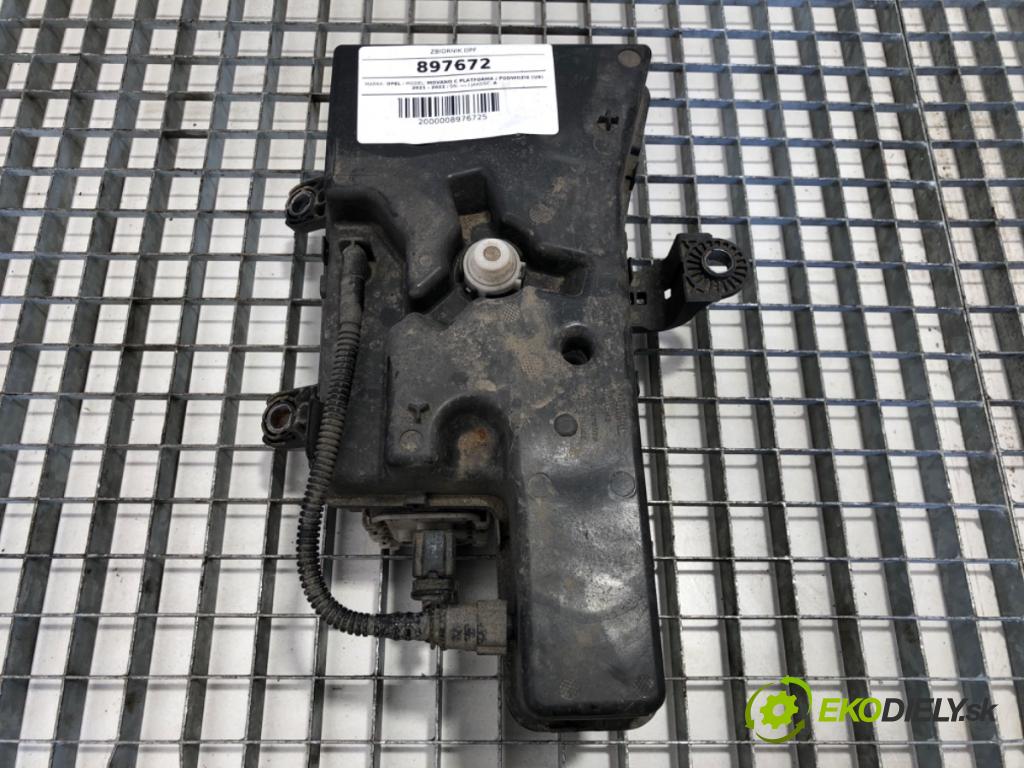 OPEL MOVANO C Platforma / podwozie 2022 103 kW 2.2 D 2179 nádržka DPF