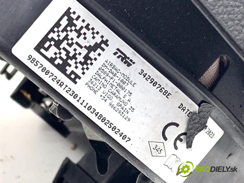 RENAULT MASTER III Skrzynia 2023 120 kW 2.3 dCi 165 FWD (FV0P, FV0U, FV11, FV12) 2298 AirBag volantu 34290768E (Airbag)