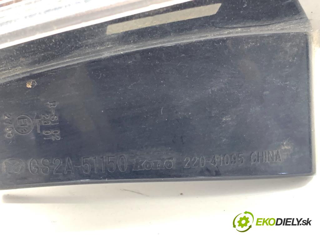 MAZDA 6 GH Kombi 2008 108 kW 2.0 MZR (GHEFW) 1999 světlo levý zadní část GS2A-51150