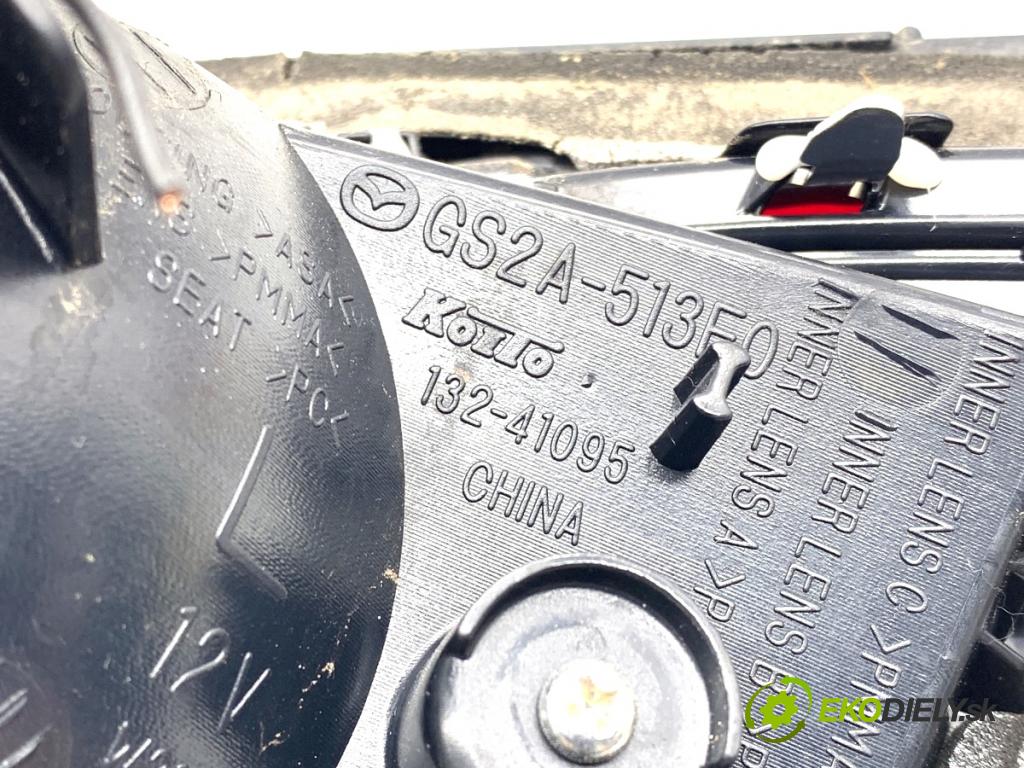 MAZDA 6 GH Kombi 2008 108 kW 2.0 MZR (GHEFW) 1999 Svetlo zad ľavá strana vnútorná GS2A-513F0 (Kľučka dverí ostatné)