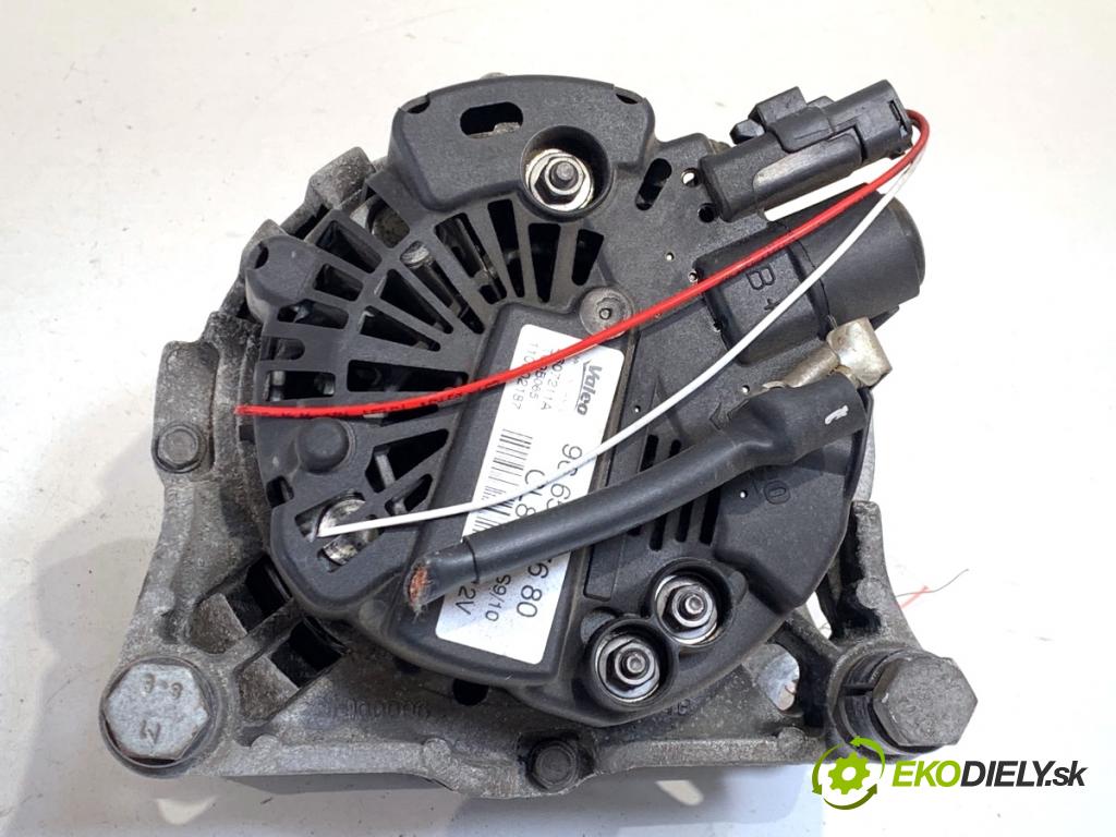 CITROEN C4 I liftback 2010 65 kW 1.4 16V 1360 Alternátor 9665577680 (Alternátor)