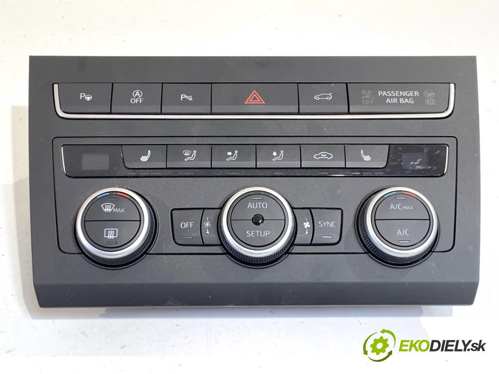 SEAT ATECA SUV 2023 110 kW 1.5 TSI 1495 Panel ovládaní topení 5F0907044AS (Páčky pod volantem)