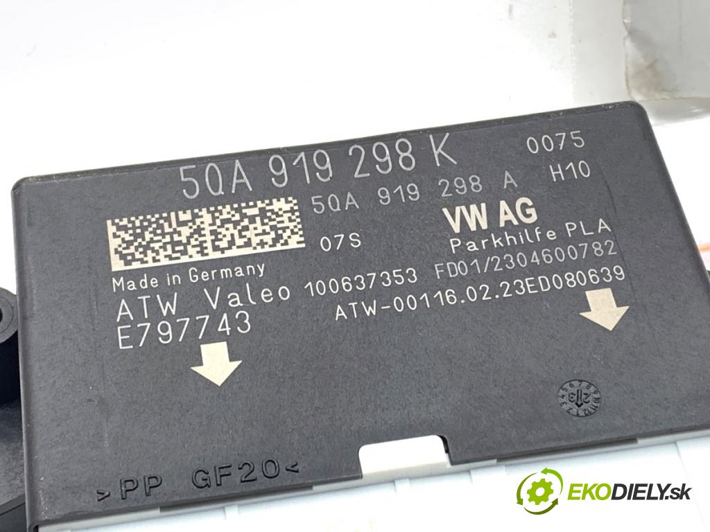 SEAT ATECA SUV 2023 110 kW 1.5 TSI 1495 modul PDC 5QA919298K (Řídící jednotka ostatní)