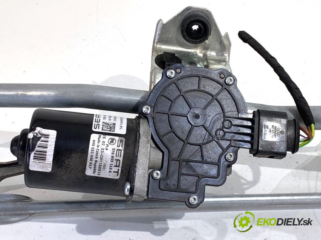 SEAT ATECA SUV 2023 110 kW 1.5 TSI 1495 mechanismus stěračů přední část 576955113A (Motorek stěračů přední)