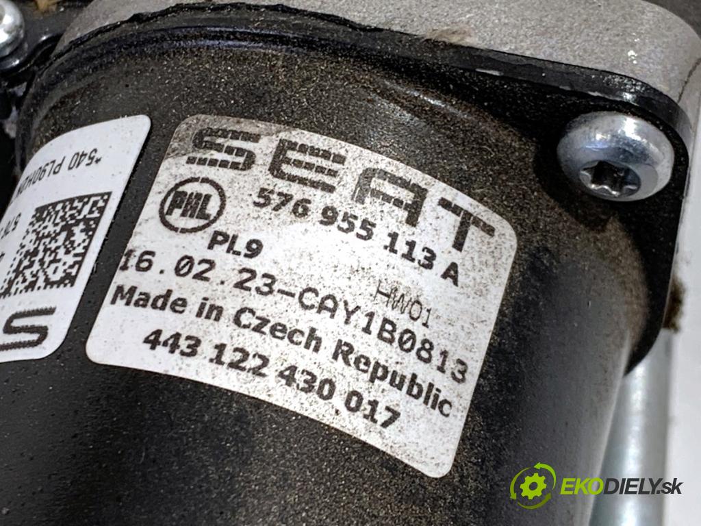 SEAT ATECA SUV 2023 110 kW 1.5 TSI 1495 mechanismus stěračů přední část 576955113A (Motorek stěračů přední)