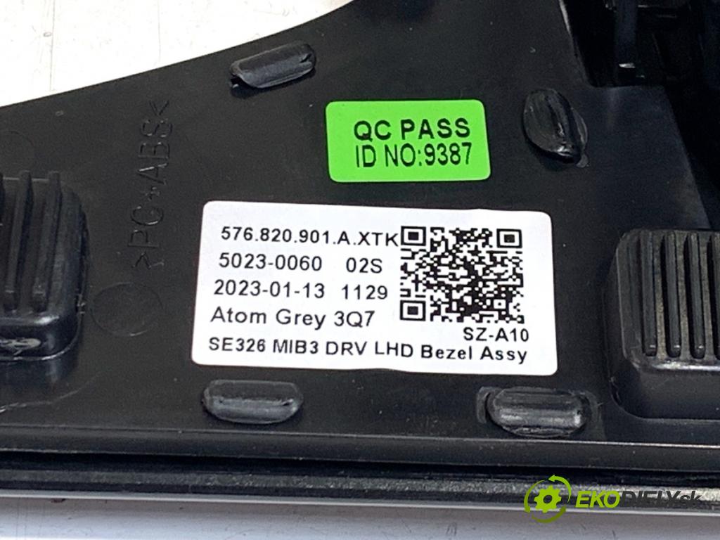SEAT ATECA SUV 2023 110 kW 1.5 TSI 1495 Mriežky kúrenia ľavy predný 576820901A