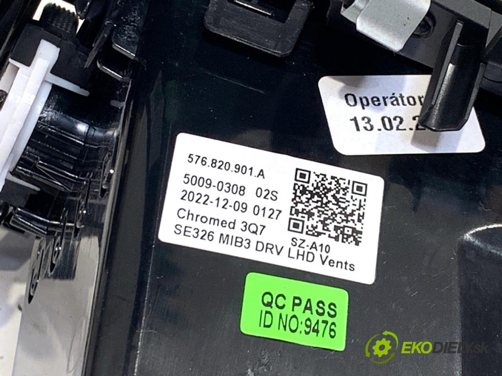SEAT ATECA SUV 2023 110 kW 1.5 TSI 1495 mří topení levý přední část 576820901A