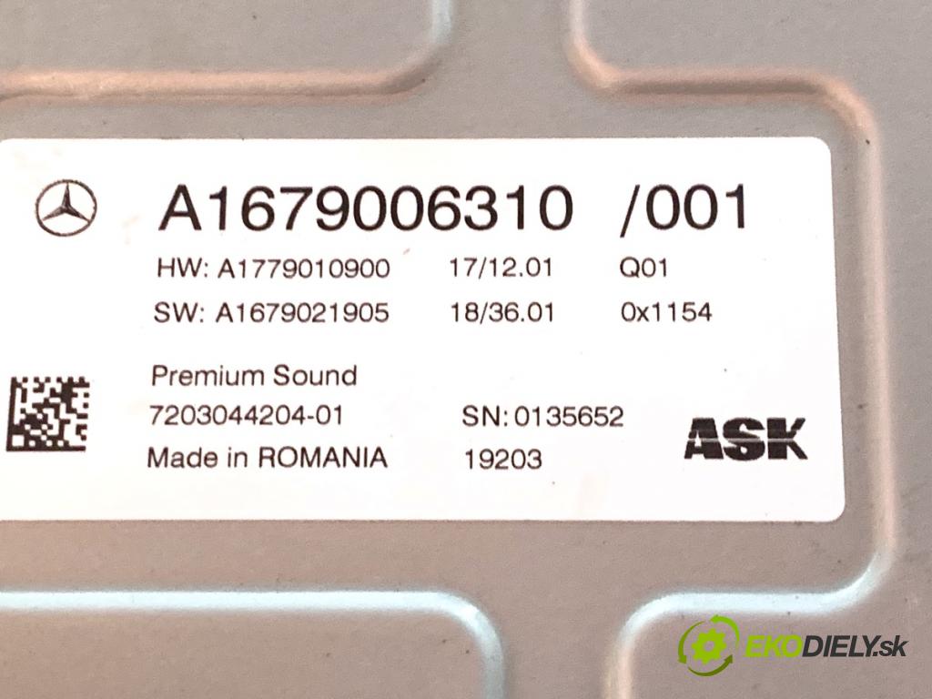 MERCEDES-BENZ GLE SUV 2019 180 kW GLE 300 d 4-matic (167.119) 1950 Zosilňovač A1679006310 (Zosilňovač)