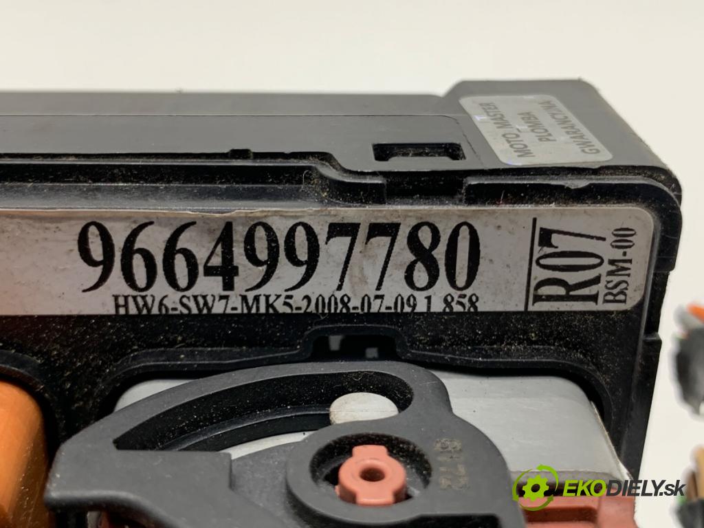 PEUGEOT 207 liftback 2008 70 kW 1.4 16V 1397 Modul BSM 9664997780 (Riadiaca jednotka ostatné)