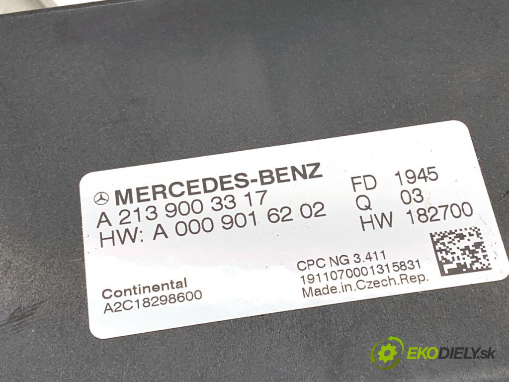 MERCEDES-BENZ GLE SUV 2019 180 kW GLE 300 d 4-matic (167.119) 1950 Riadiaca jednotka prevodovky A2139003317 (Riadiaca jednotka prevodovky)