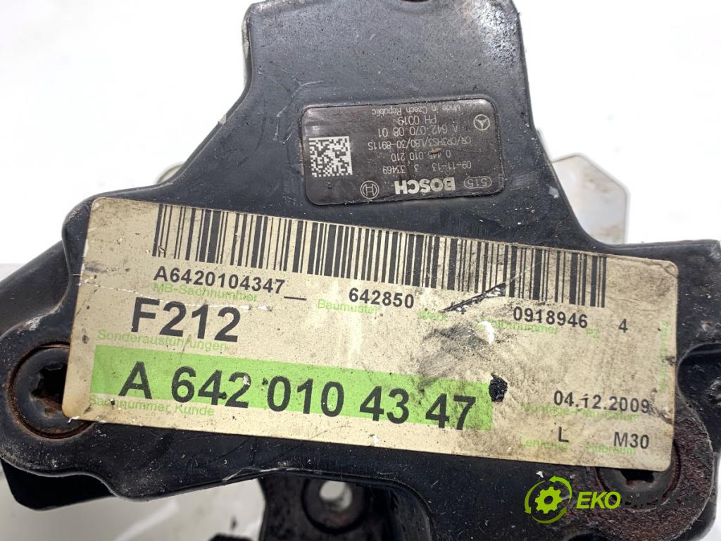 MERCEDES-BENZ W212 sedan 2010 170 kW E 350 CDI (212.025) 2987 Pumpa vstrekovacia 0445010210 A6420700801 (Vstrekovacie čerpadlo)