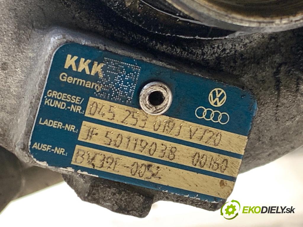 VW POLO IV 9N liftback 2007 51 kW 1.4 TDI 1422 Turbodúchadlo,turbo 045253019J (Turbodúchadlo (kompletné))