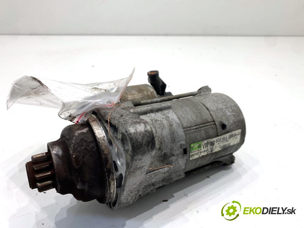 VW POLO IV 9N liftback 2007 51 kW 1.4 TDI 1422 startér 02Z911023H (Startér)
