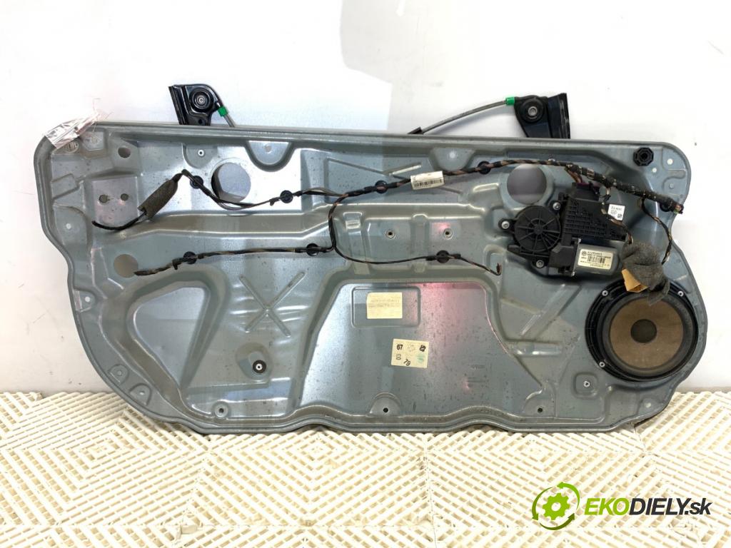 VW POLO IV 9N liftback 2007 51 kW 1.4 TDI 1422 Mechanizmus okna ľavy predný 6Y2959802