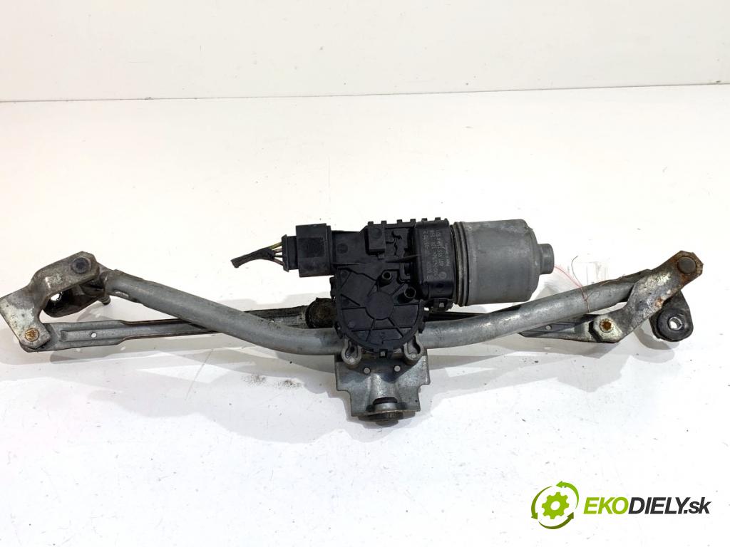 VW POLO IV 9N liftback 2007 51 kW 1.4 TDI 1422 Mechanizmus stieračov predný 6Q1955023E (Motorček stieračov predný)