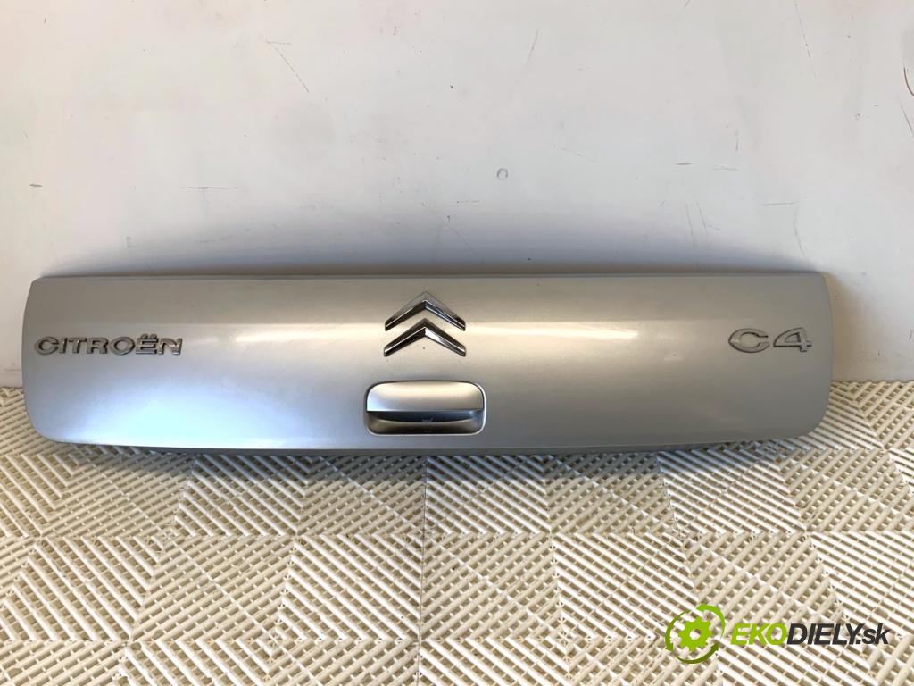 CITROEN C4 coupe 2007 66 kW 1.6 HDi 1560 zadní část - čelo dveří zadní část 
