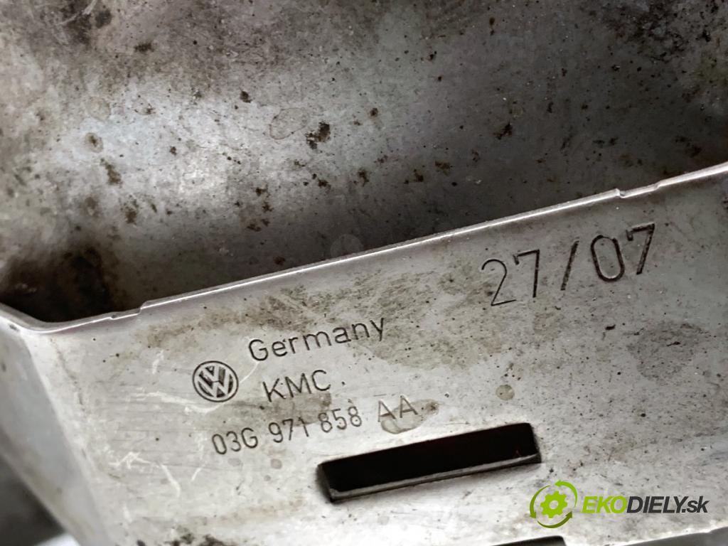 VW TOURAN nadwozie wielkoprzestrzenne (MPV) 2007 77 kW 1.9 TDI 1896 turbo 03G971858AA (Kompletní turbodmychadlo)