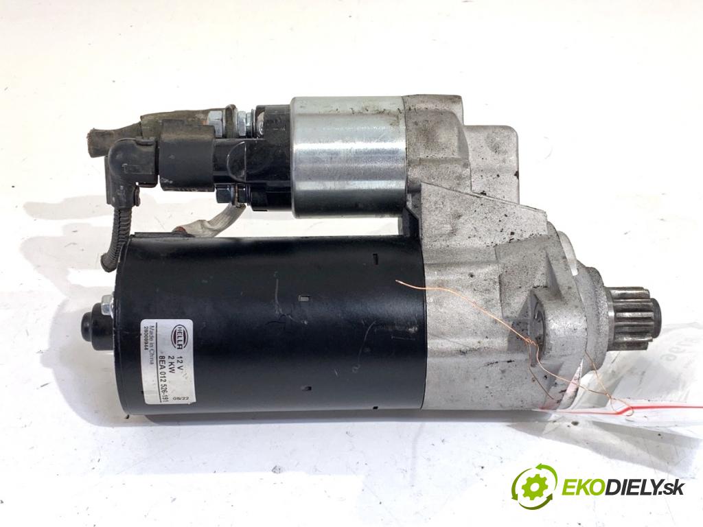 VW TOURAN nadwozie wielkoprzestrzenne (MPV) 2007 77 kW 1.9 TDI 1896 startér 8EA012526 (Startér)