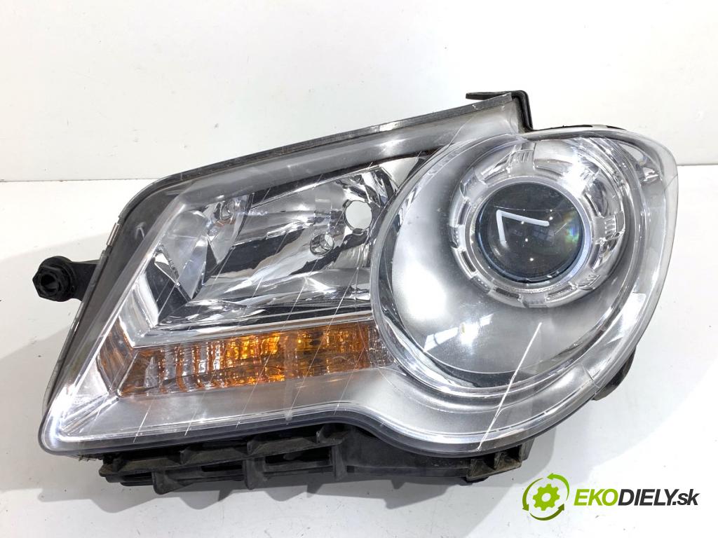 VW TOURAN nadwozie wielkoprzestrzenne (MPV) 2007 77 kW 1.9 TDI 1896 Svetlomet ľavy predný 