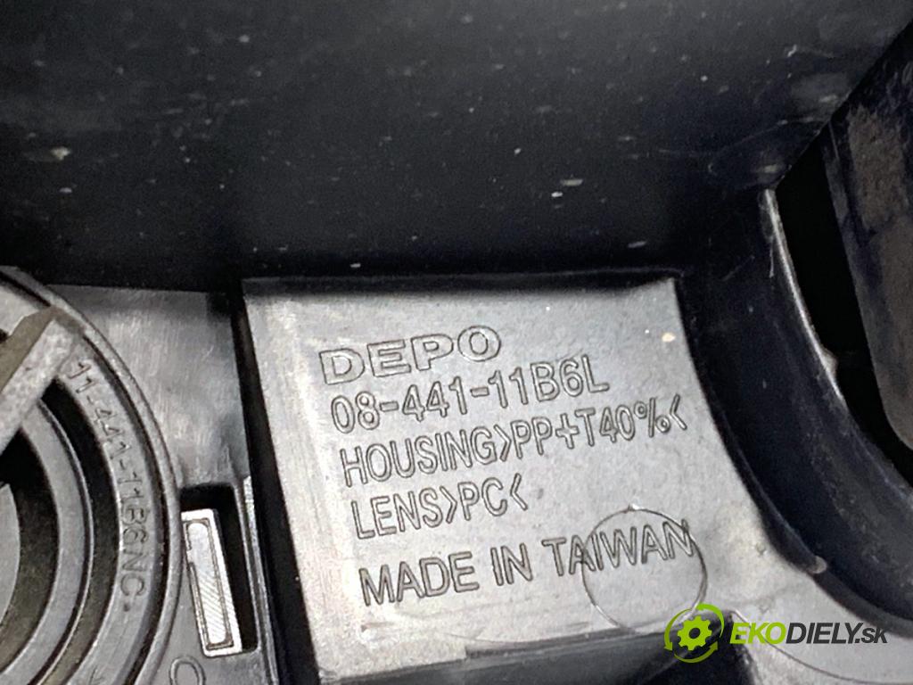 VW TOURAN nadwozie wielkoprzestrzenne (MPV) 2007 77 kW 1.9 TDI 1896 světlomet levý přední část
