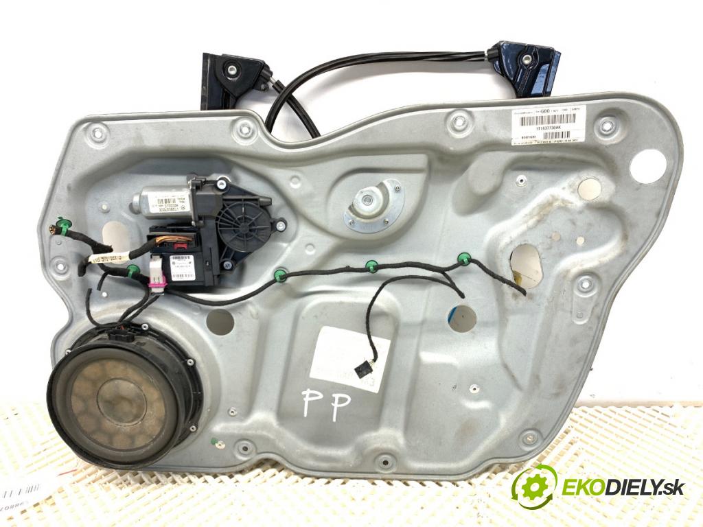VW TOURAN nadwozie wielkoprzestrzenne (MPV) 2007 77 kW 1.9 TDI 1896 Mechanizmus okna pravy predný 1K0959792K