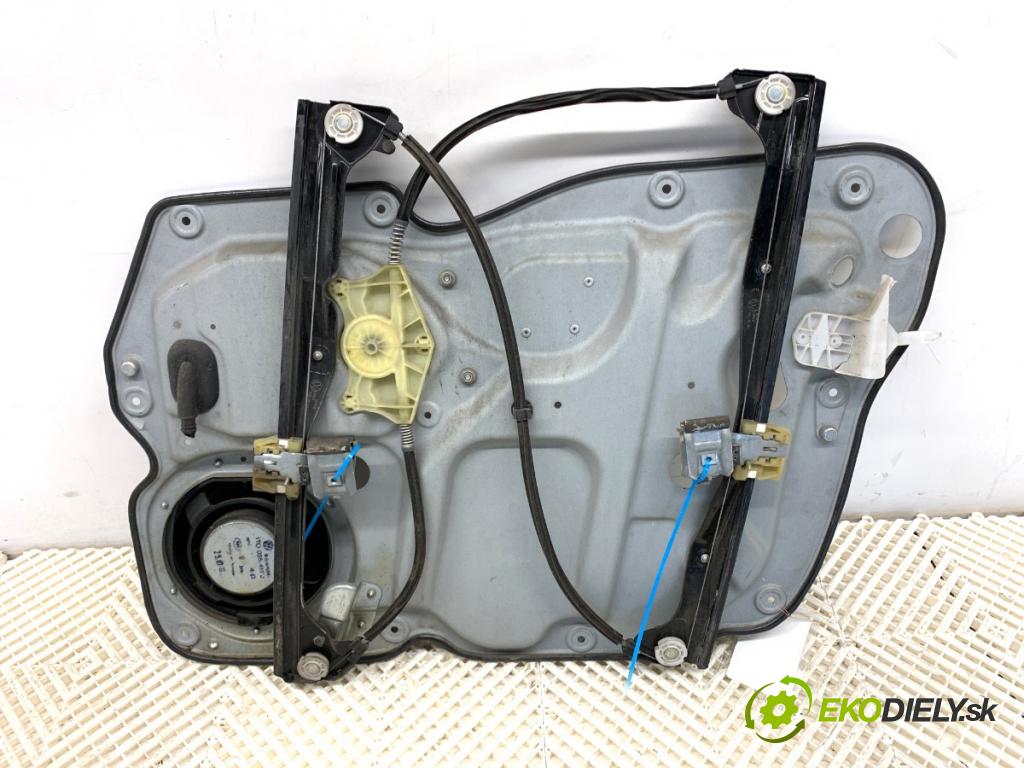 VW TOURAN nadwozie wielkoprzestrzenne (MPV) 2007 77 kW 1.9 TDI 1896 Mechanizmus okna ľavy predný 1K0959793K