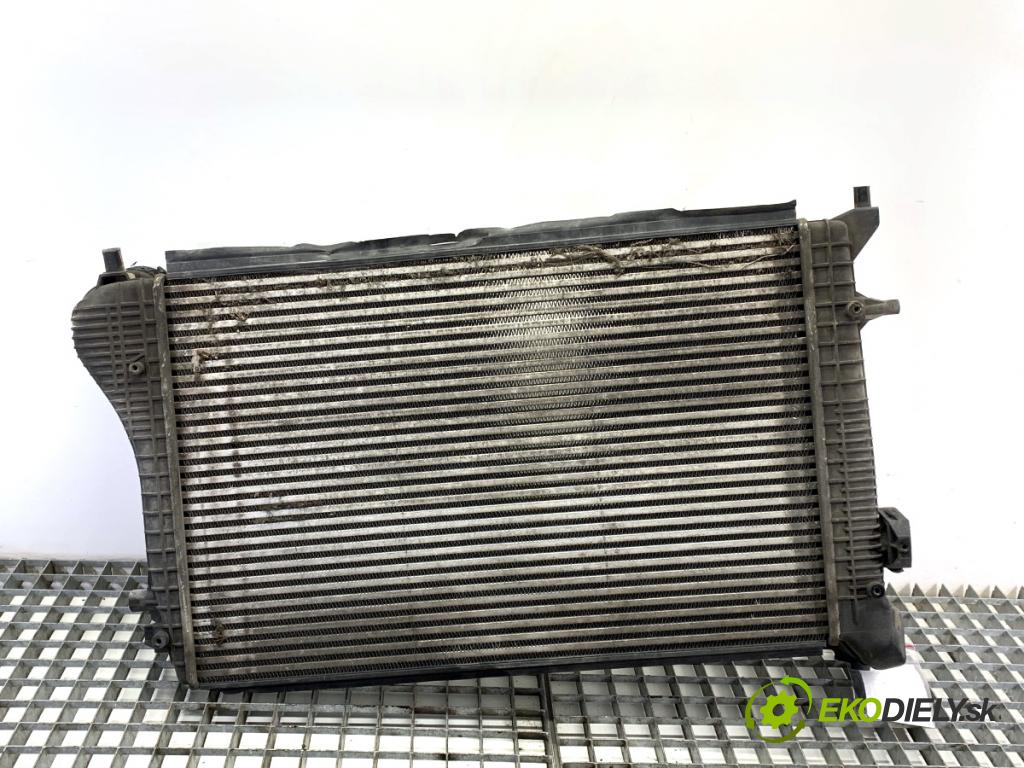 VW TOURAN nadwozie wielkoprzestrzenne (MPV) 2007 77 kW 1.9 TDI 1896 intercooler 1K0145803H (Intercooler (chladič nasávaného vzduchu))