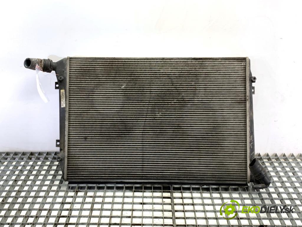 VW TOURAN nadwozie wielkoprzestrzenne (MPV) 2007 77 kW 1.9 TDI 1896 Chladič vody 1K0121251AL (Chladič vody)