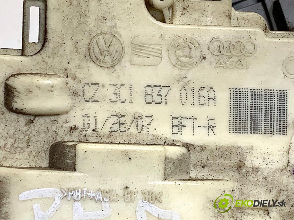 VW PASSAT B6 Kombi 2007 77 kW 1.9 TDI 1896 zámok dveře pravý přední část 3C1837016A