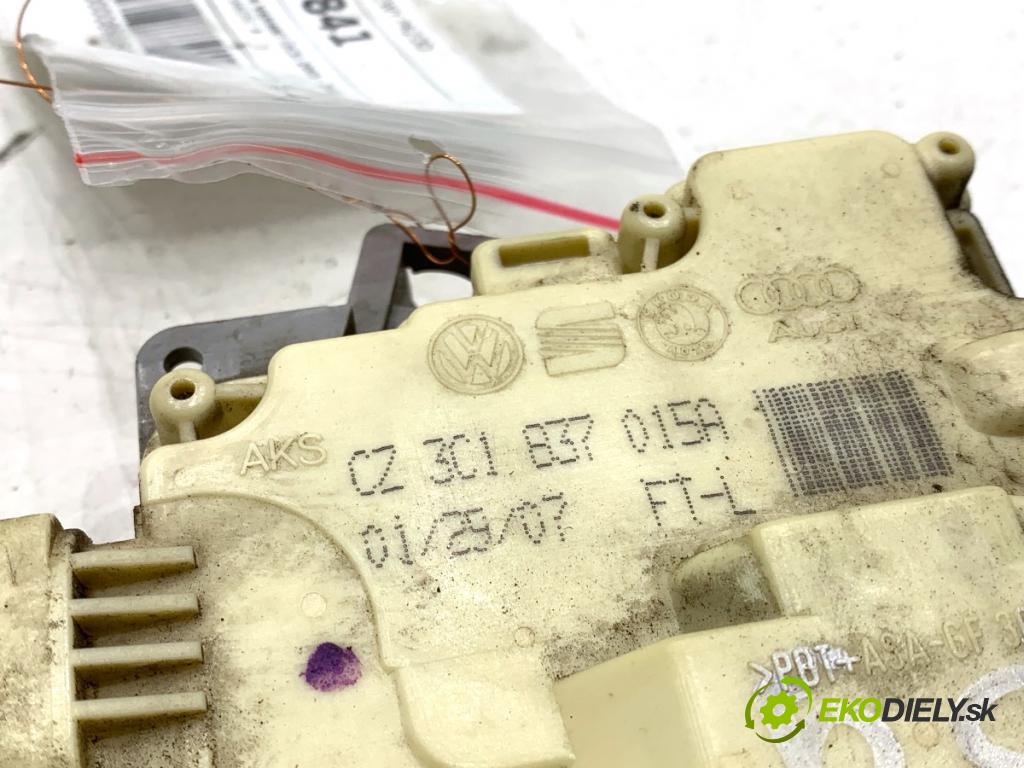 VW PASSAT B6 Kombi 2007 77 kW 1.9 TDI 1896 zámok dveře levý přední část 3C1837015A