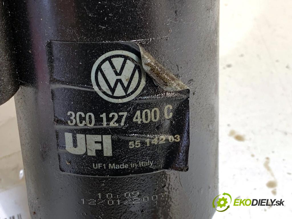 VW PASSAT B6 Kombi 2007 77 kW 1.9 TDI 1896 Obal filtra paliva 3C0127400C (Obal palivového filtra)