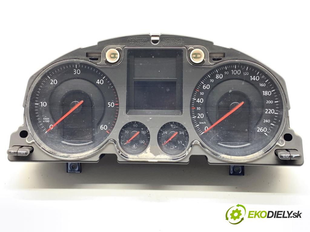 VW PASSAT B6 Kombi 2007 77 kW 1.9 TDI 1896 prístrojovka A2C53194181 (Přístrojová deska)