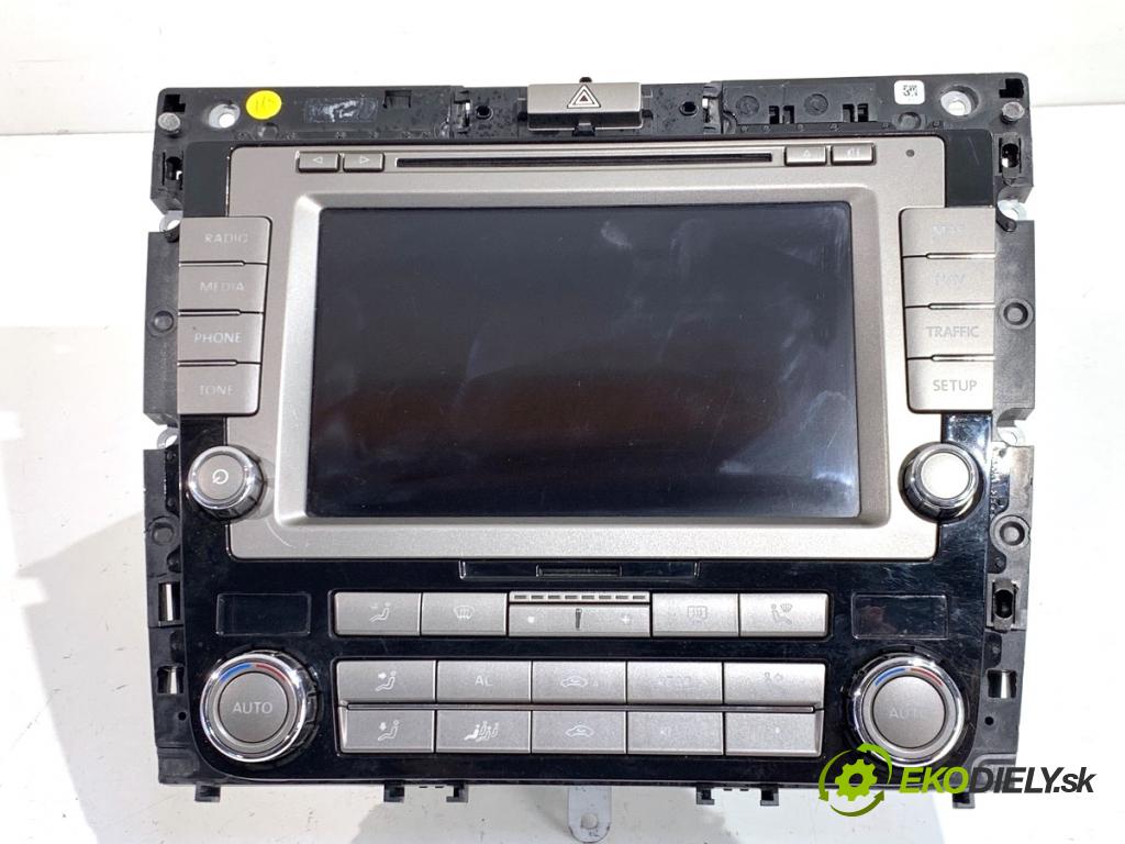VW PHAETON sedan 2009 176 kW 3.0 V6 TDI 4motion 2967 RADIO 3D0035005 (Audio zariadenie)